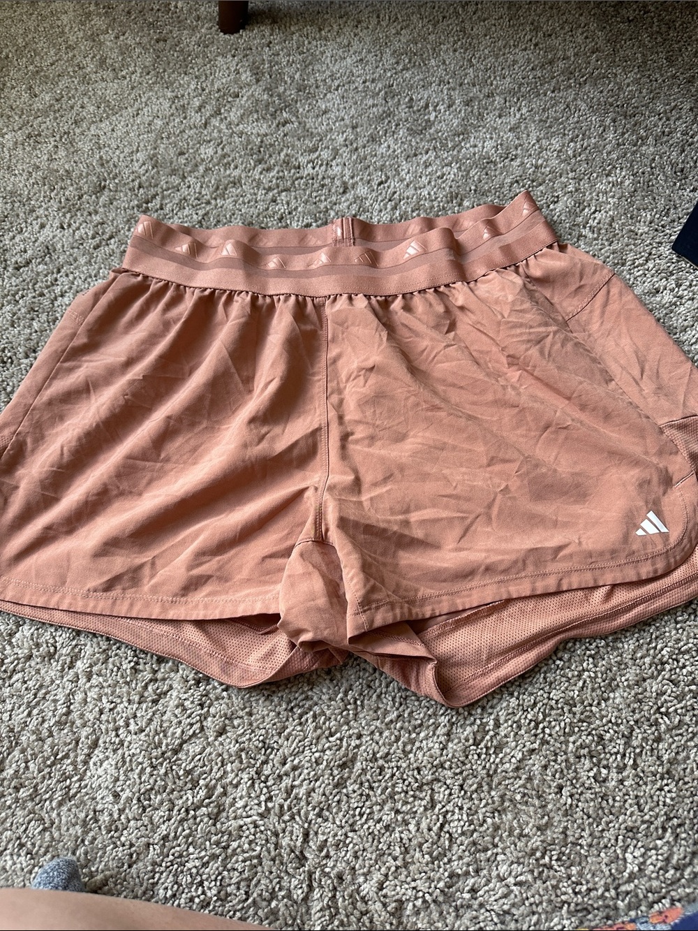 adidas Women’s Rose Pink Athletic Shorts